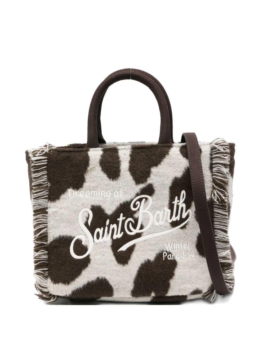 MC2 SAINT BARTH Mini Felt Cow Handbag
