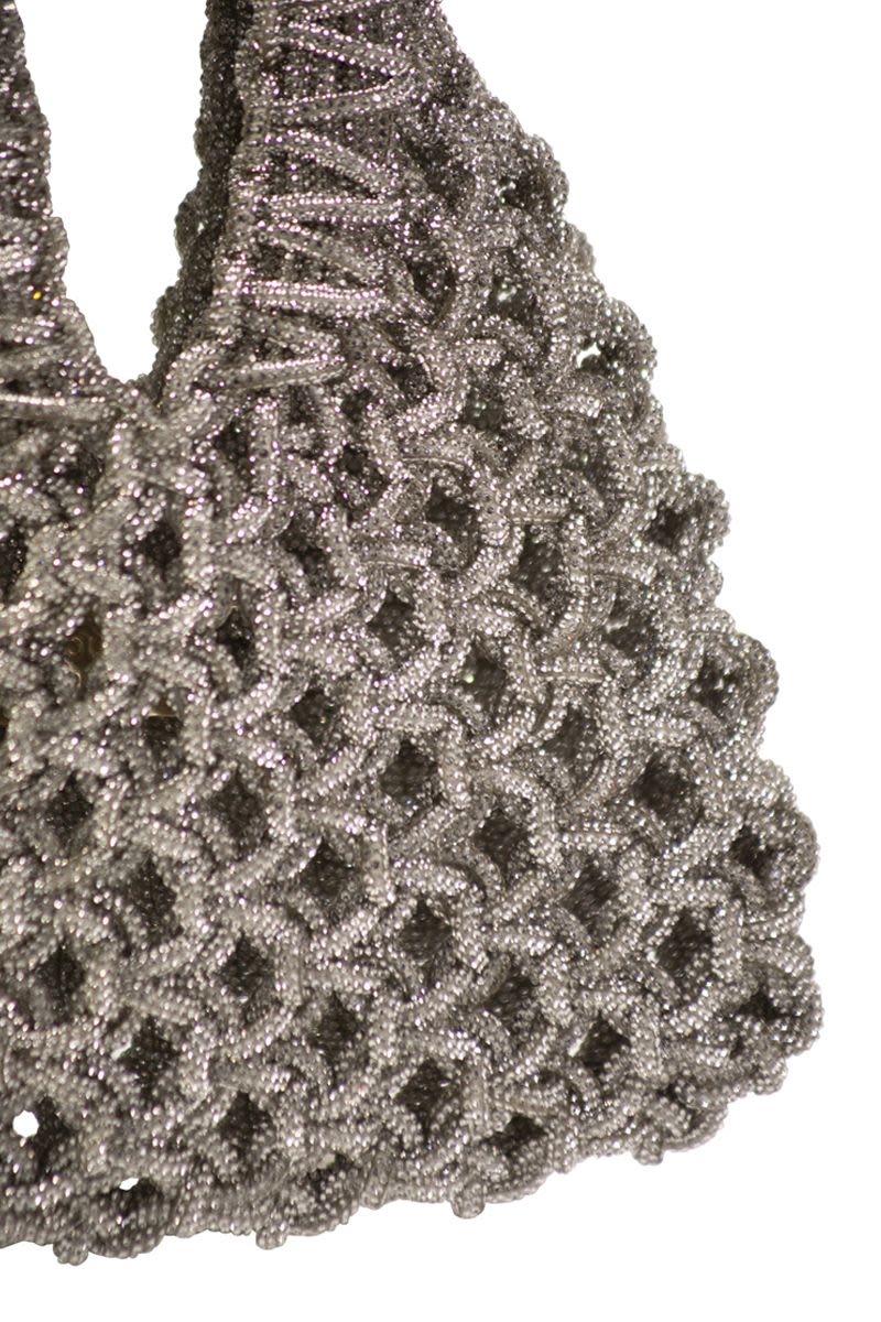 HIBOURAMA Vannifique Crystal-Studded Handbag - W22 x H30 x D7 cm