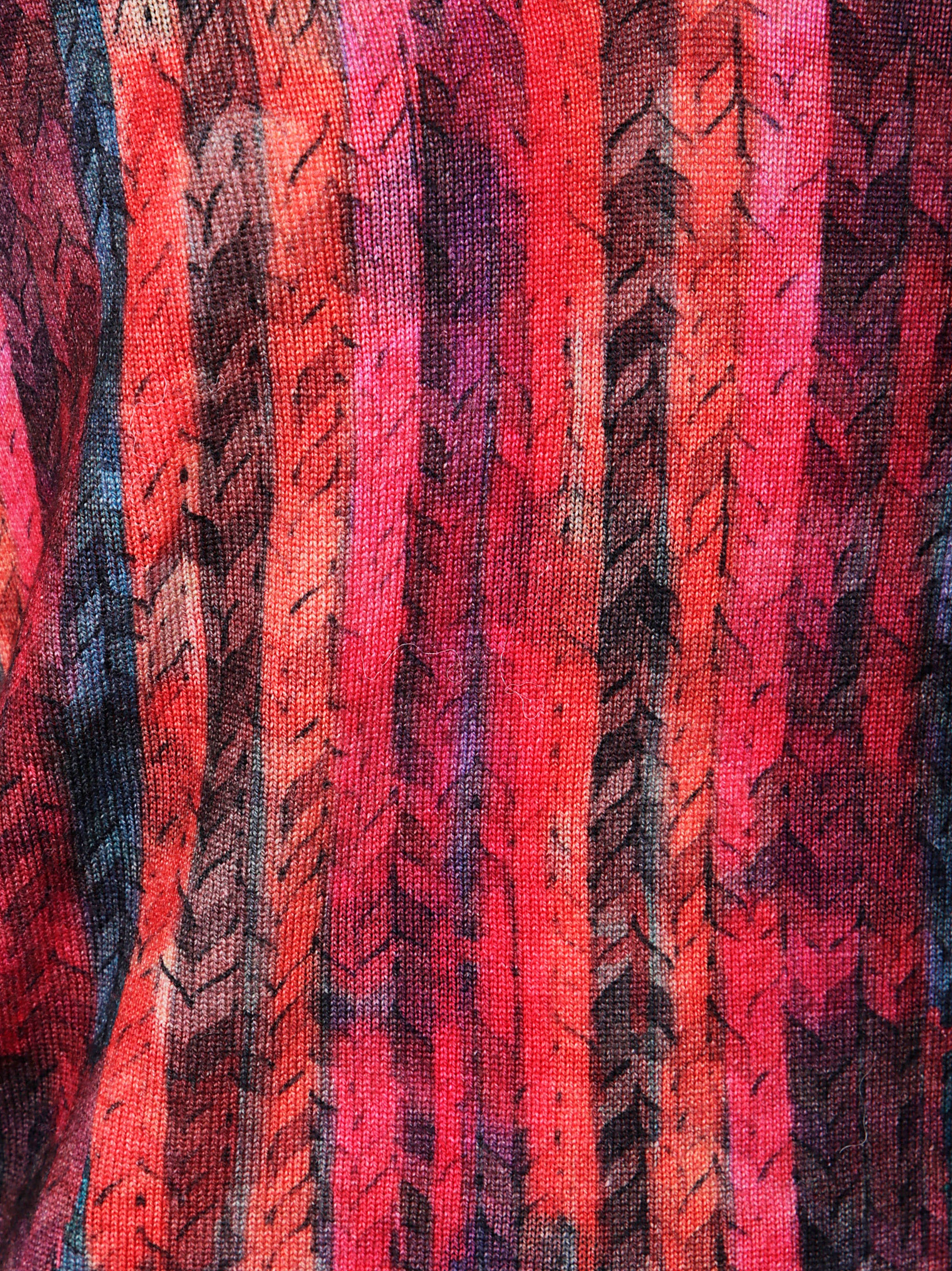 IN BED WITH YOU V Neck Reversible Jumper for Women