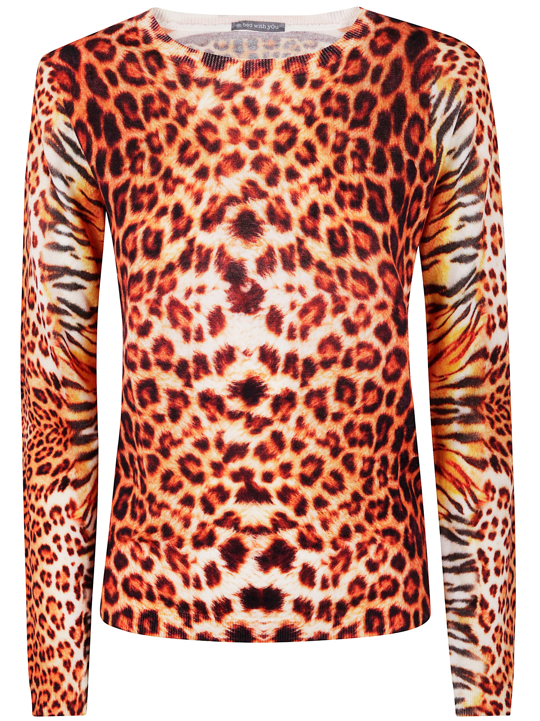 IN BED WITH YOU Boatneck Printed Jumper for Women - FW25 Edition