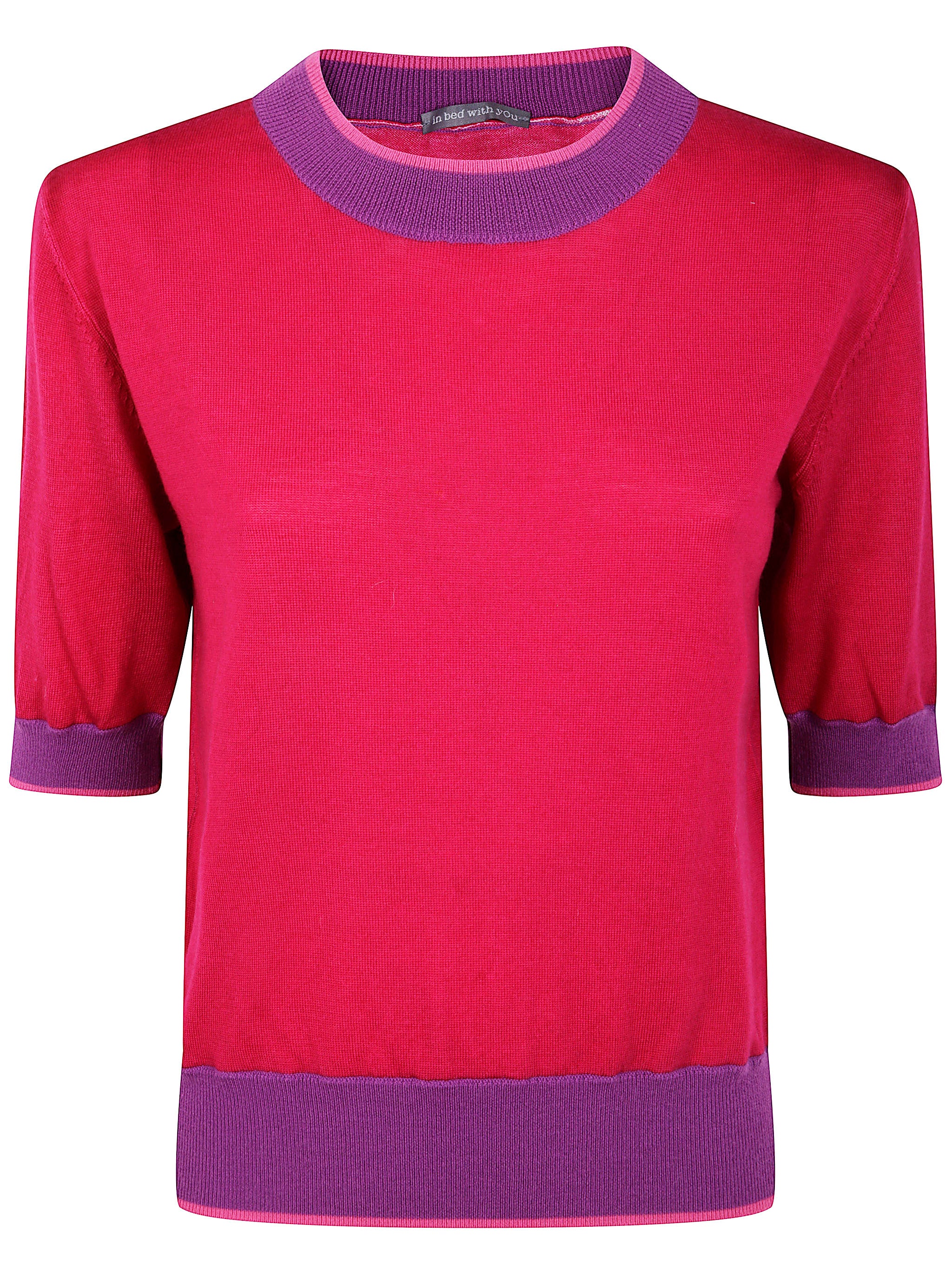 IN BED WITH YOU Cozy Round Neck Short Sleeves Top