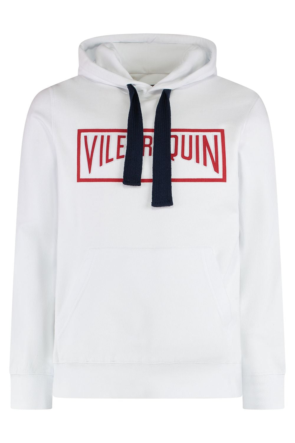 VILEBREQUIN Cotton Hoodie with Ribbed Knit Edges