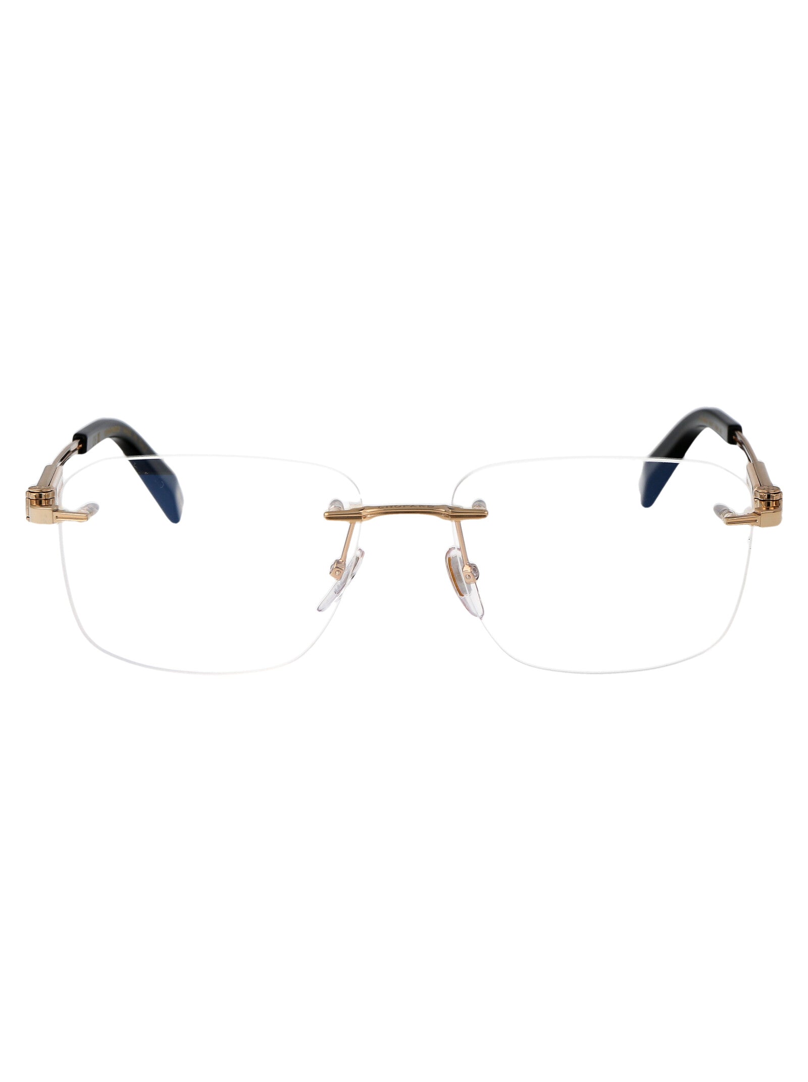 CHOPARD Gold Metal Optical Glasses for Men