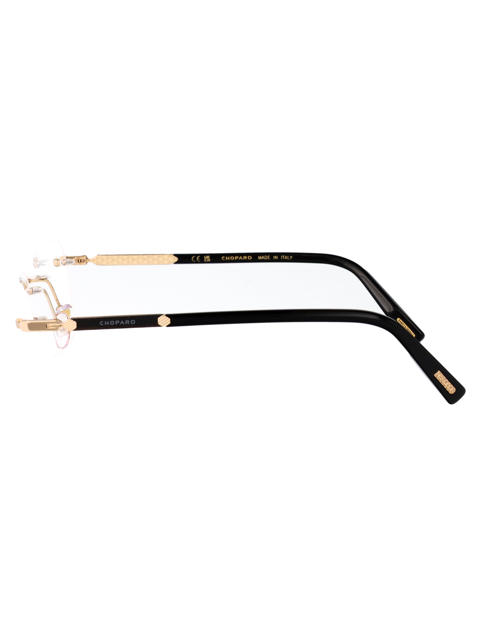 CHOPARD Lustrous Total Metal Optical Glasses for Men