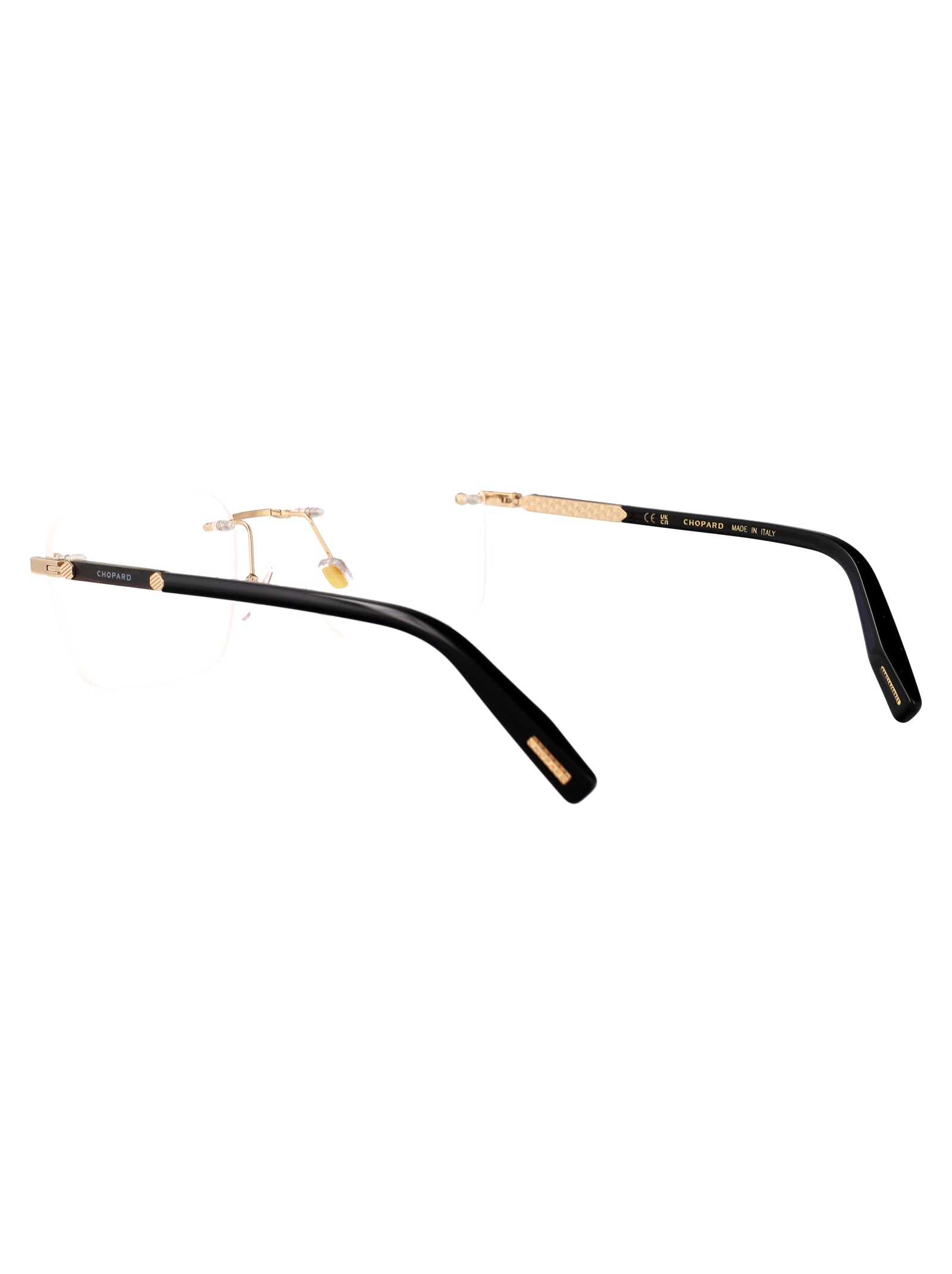 CHOPARD Lustrous Total Metal Optical Glasses for Men