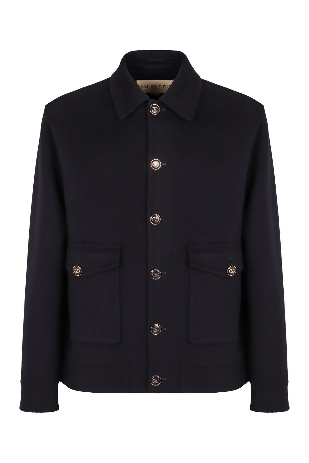 VALENTINO GARAVANI Knit Bomber Jacket - Men's Outerwear