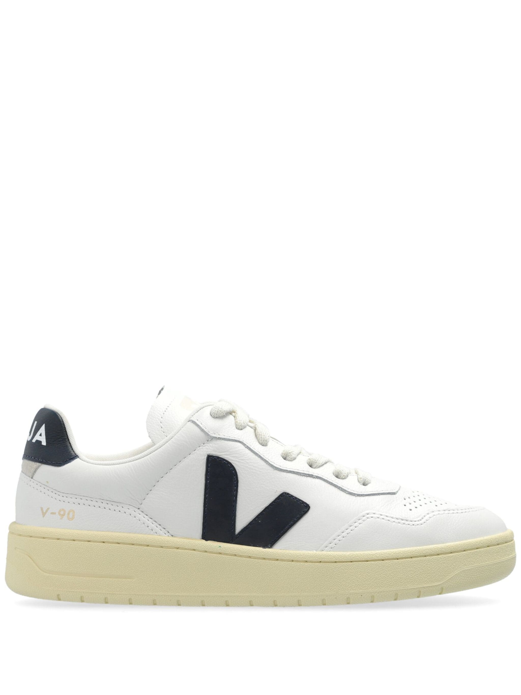 VEJA V-90 O.T Leather Sneakers for Women
