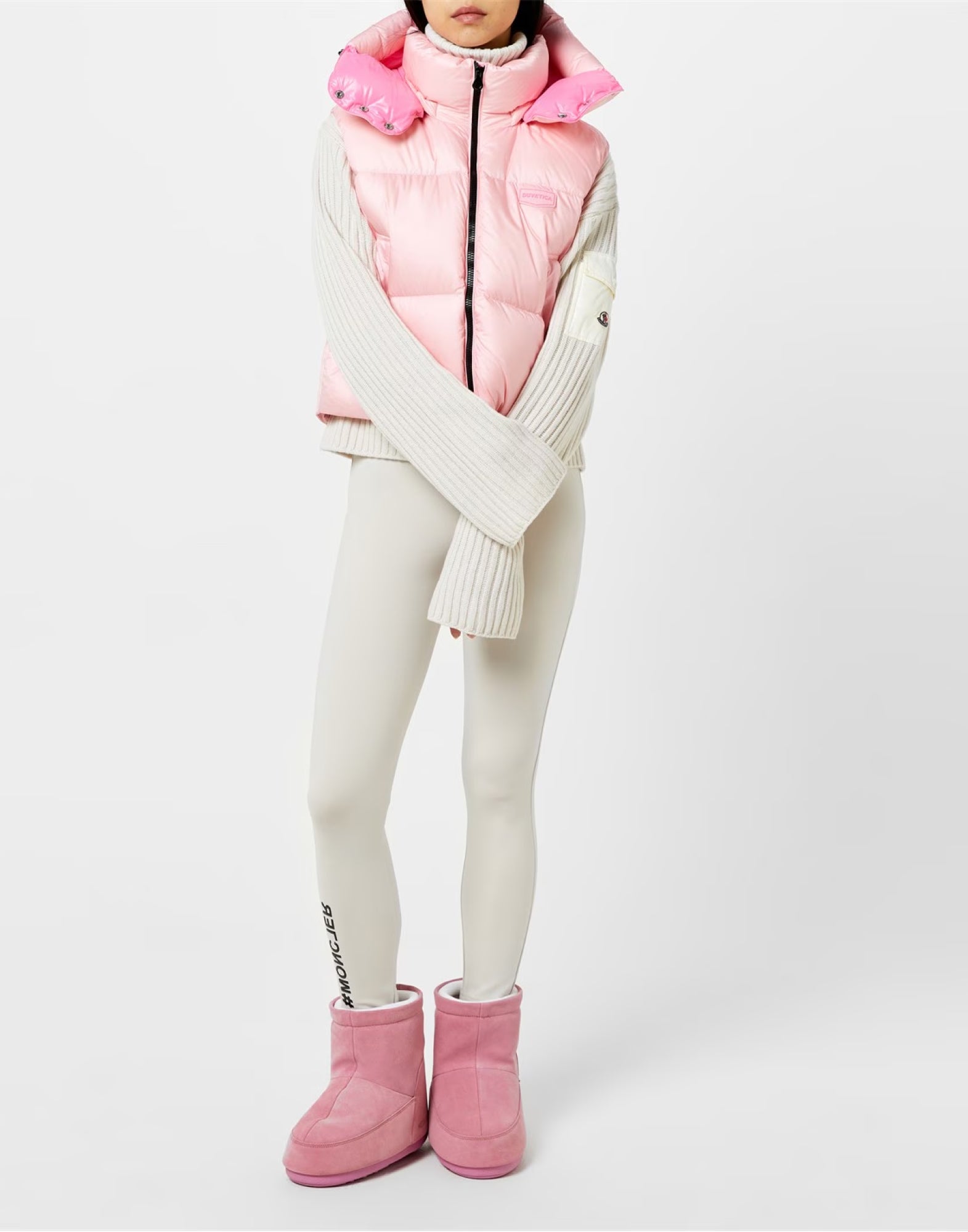 DUVETICA Women's Mini Puffer Down Vest Jacket