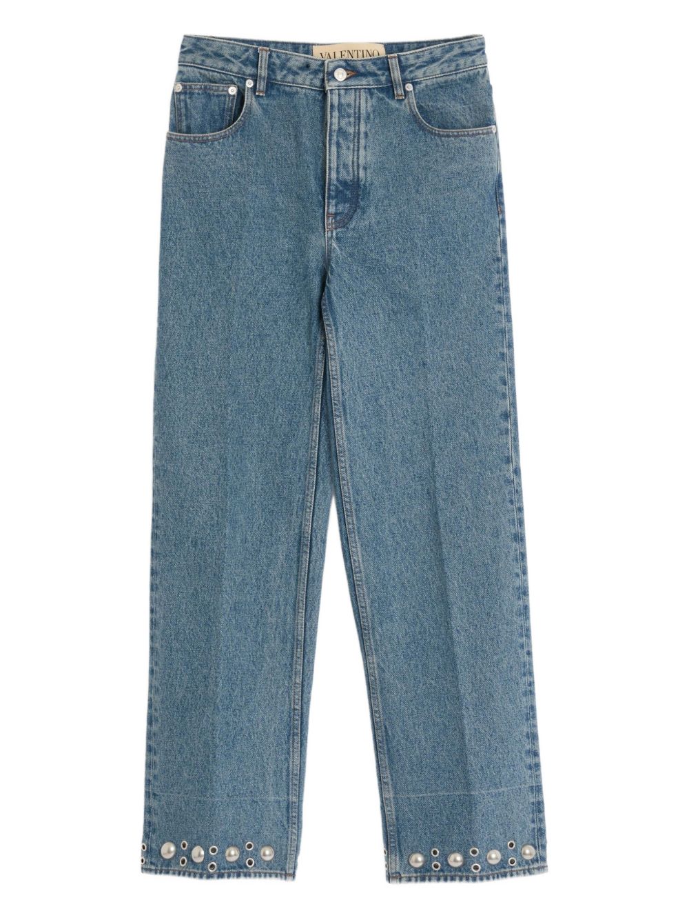 VALENTINO Classic Front Button Fastening Denim Jeans