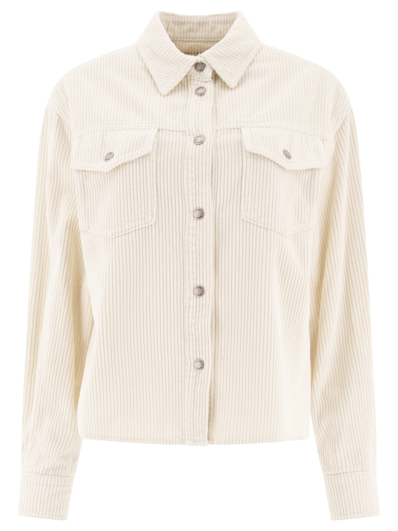 JACOB COHEN Velvet Overshirt - Regular Fit for Women