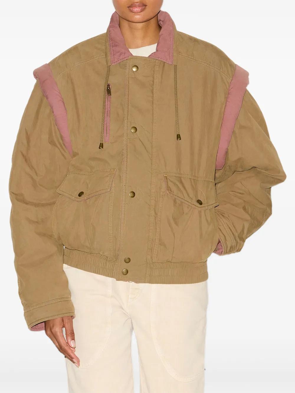 ISABEL MARANT ETOILE Desha Varsity Jacket for Women - FW25