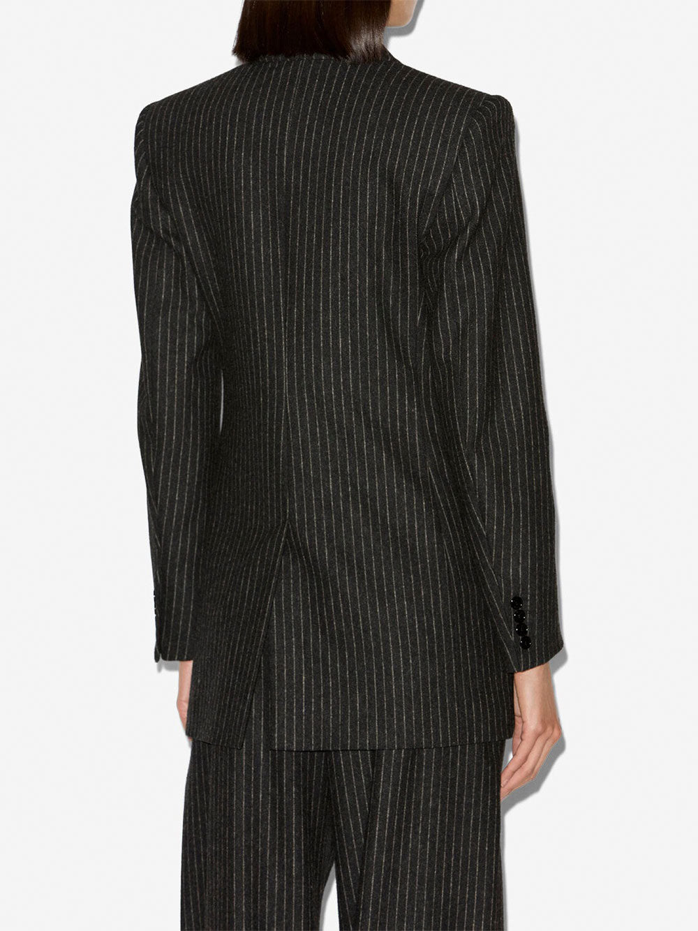 ISABEL MARANT Striped Wool Suit Jacket