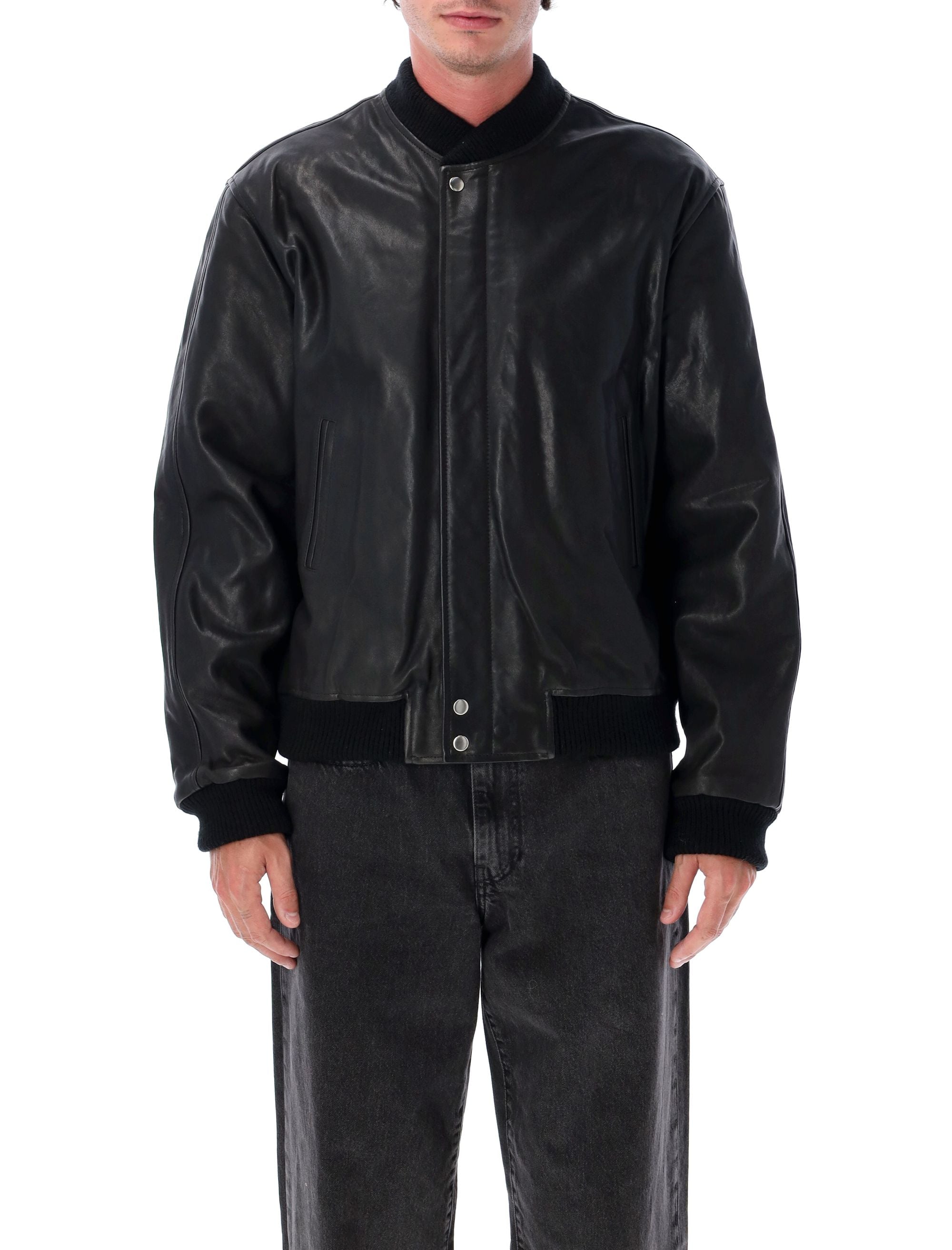 ISABEL MARANT BLAIKE Leather Bomber Jacket for Men