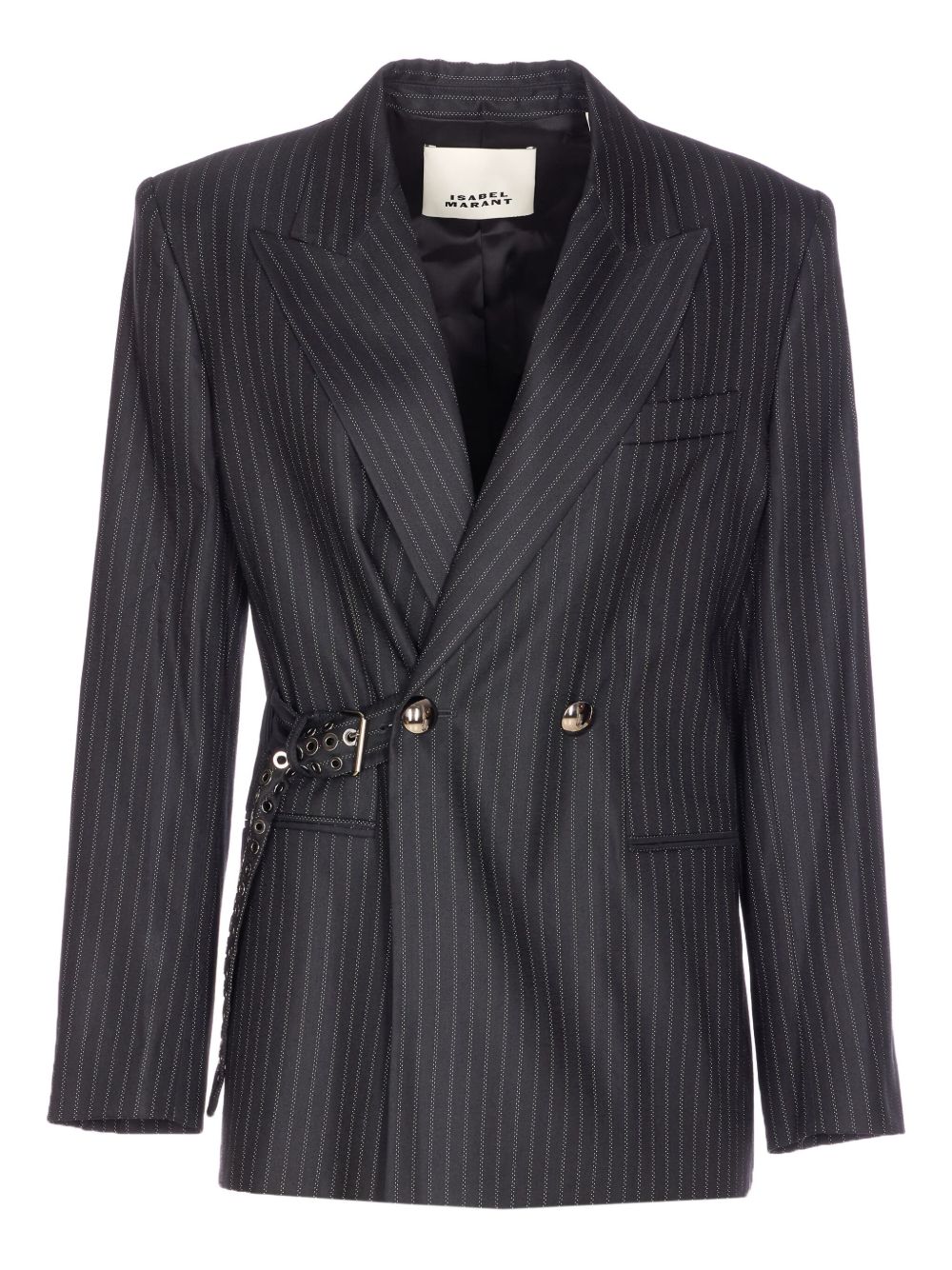 ISABEL MARANT Nahia Women's Blazer with White Stripes