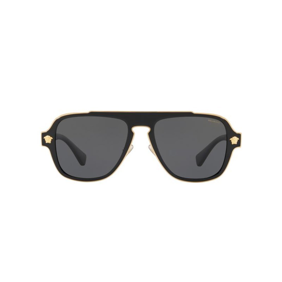 VERSACE Sleek Polarized Sunglasses for Men