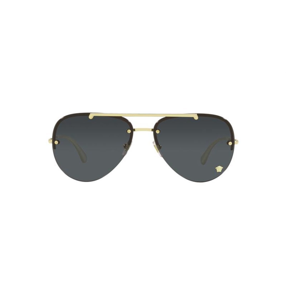 VERSACE Chic Women's Fashion Sunglasses with Dark Grey Lenses