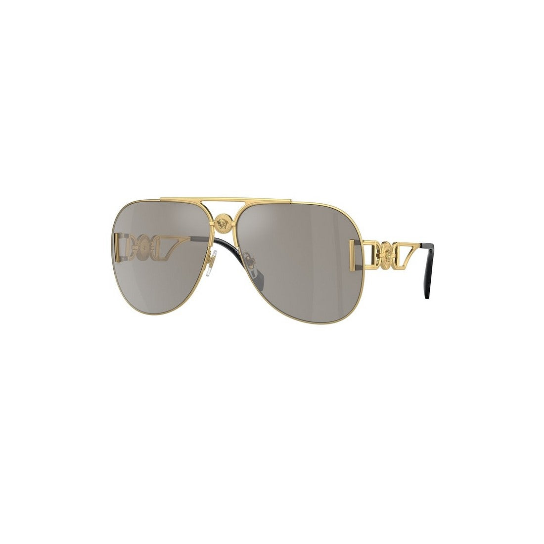 VERSACE Unisex Sleek Metallic Sunglasses