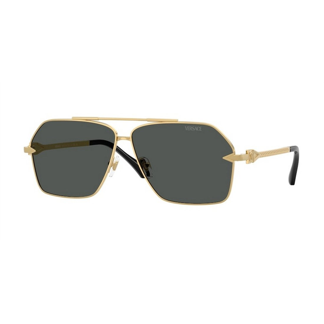 VERSACE Sleek Metal Sunglasses for Men