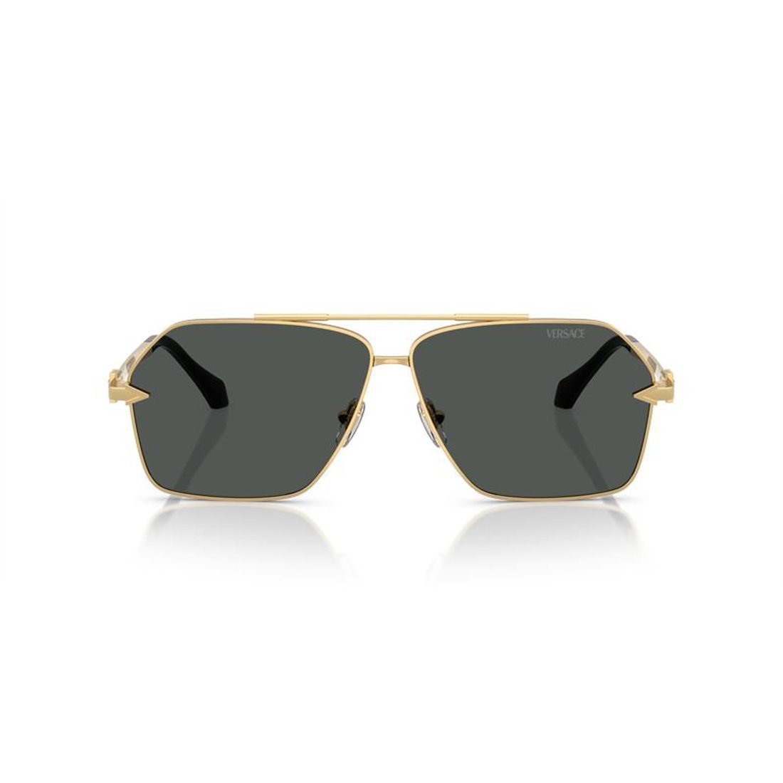 VERSACE Sleek Metal Sunglasses for Men
