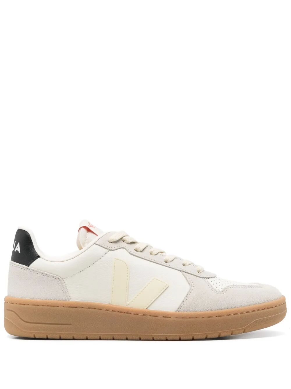 VEJA Grained Leather Pure Sneaker
