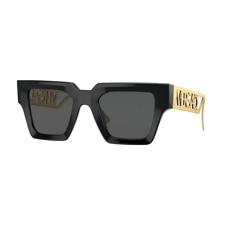 VERSACE Chic Women's Sunglasses with Bold Acetate Frame