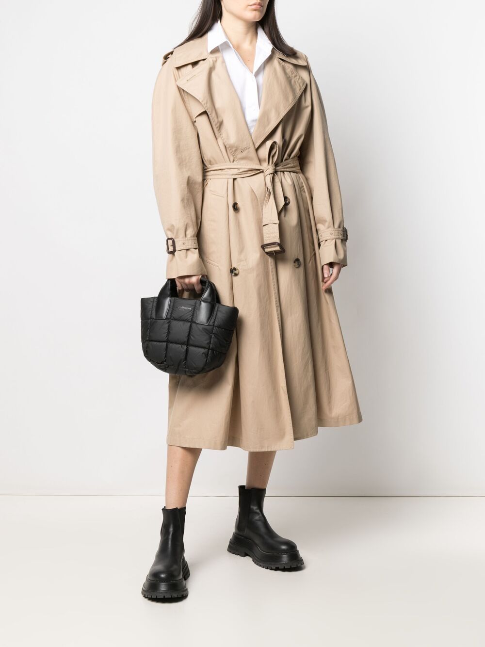 VEECOLLECTIVE Stylish Padded Tote Handbag for Women - FW25