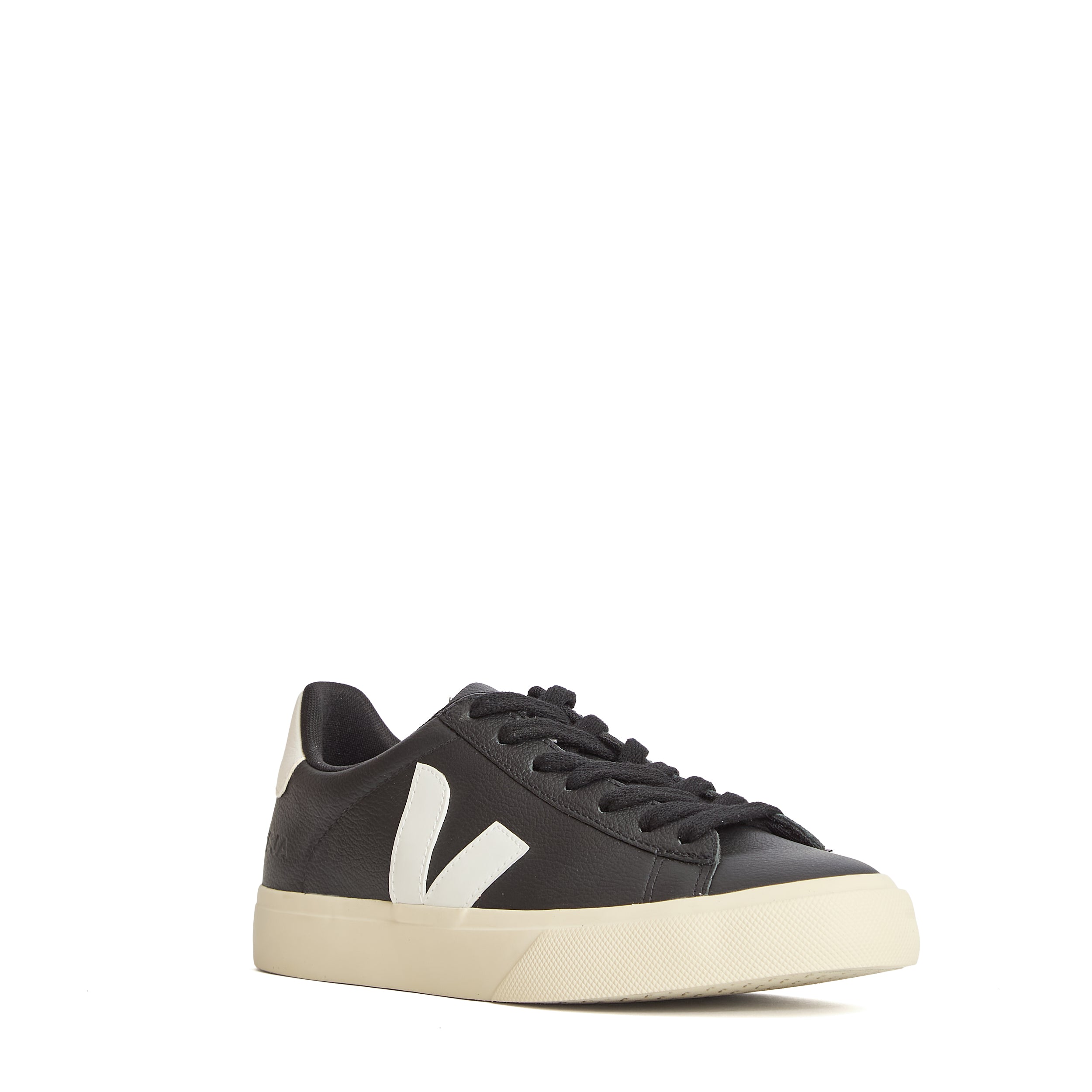 VEJA Campo Leather Sneakers with 2.5 cm Sole Height for Women