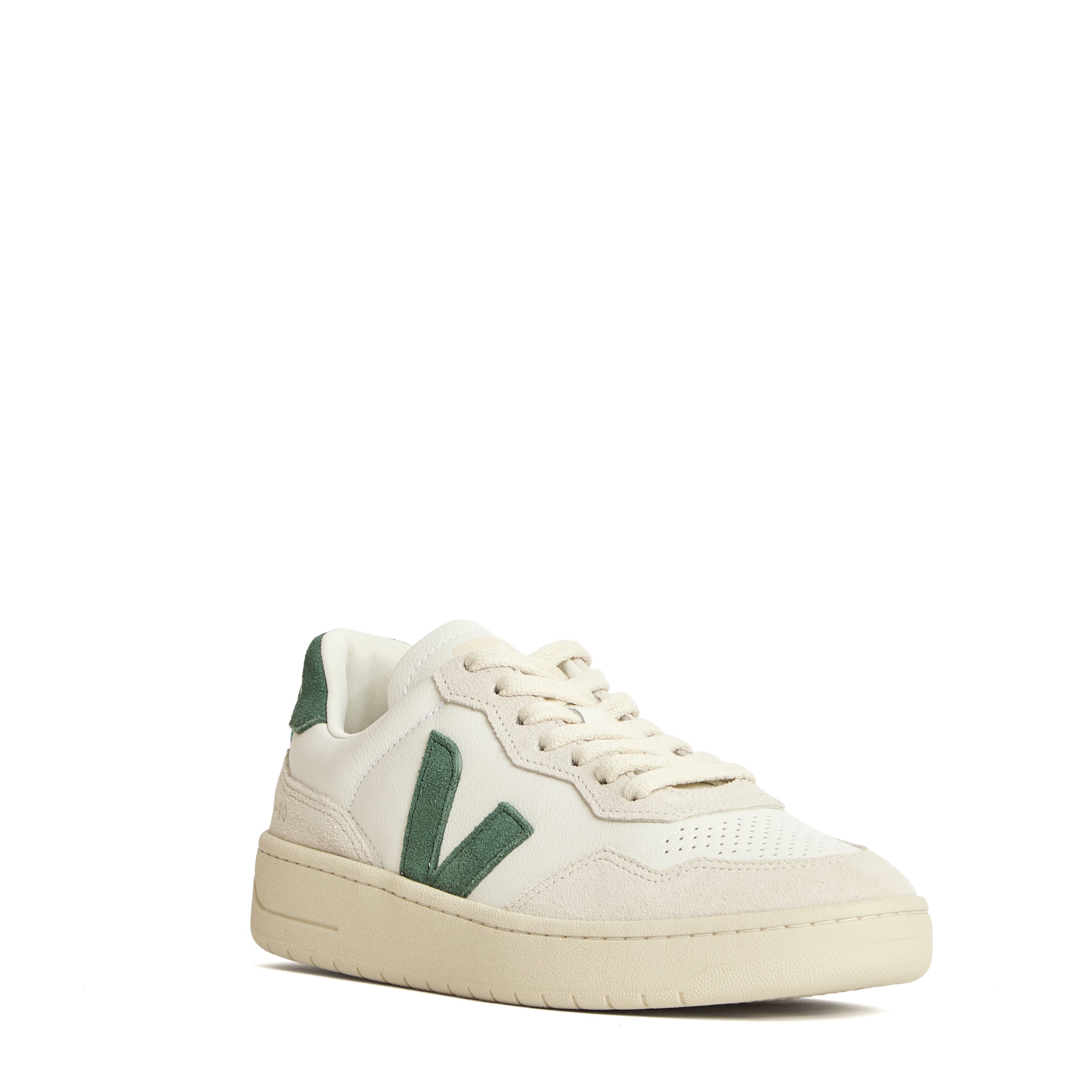 VEJA Comfortable Leather Sneakers with 2.5 - 4 cm Sole Height