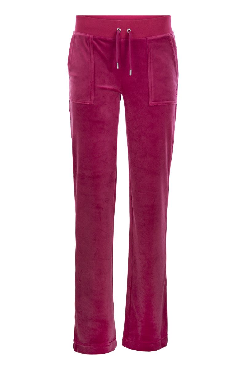 JUICY COUTURE Low-Waisted Velvet Trousers