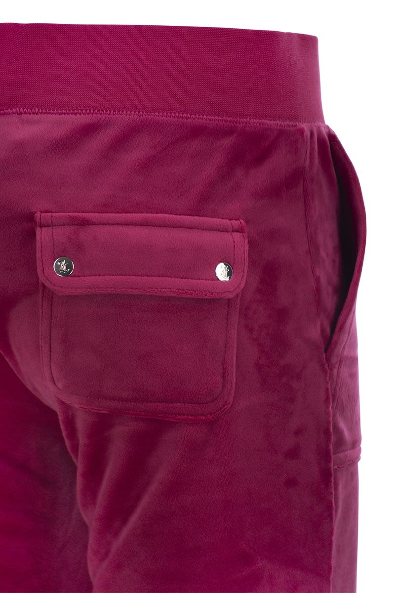 JUICY COUTURE Low-Waisted Velvet Trousers