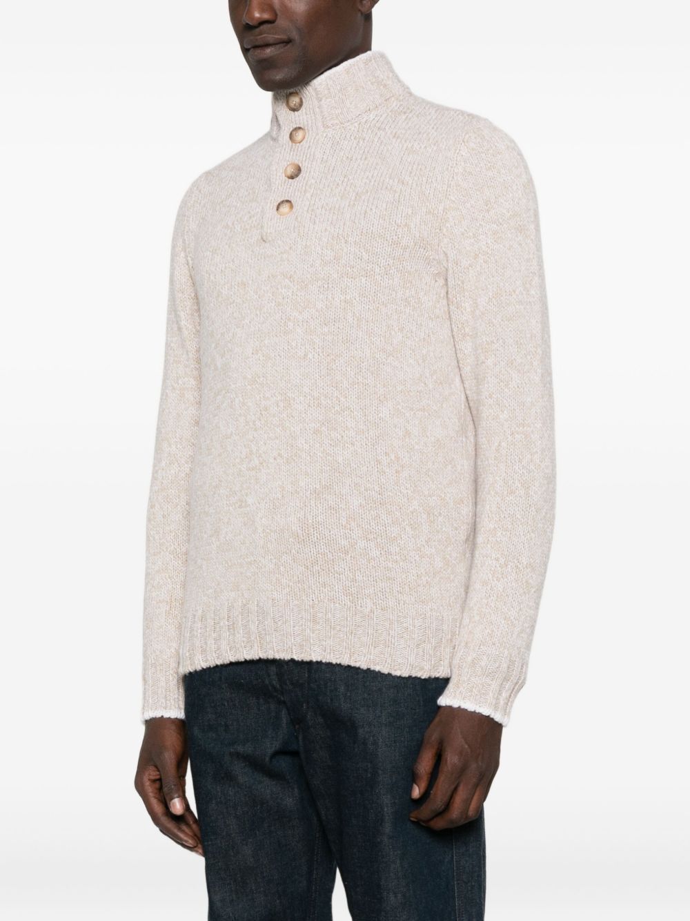 VENGERA Classic Men's Virgin Wool Sweater for Fall Winter 25/26
