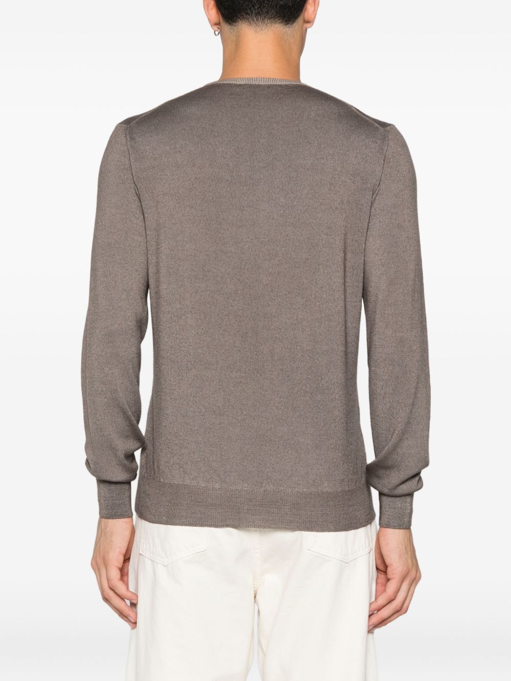 VENGERA Classic Virgin Wool Sweater for Men