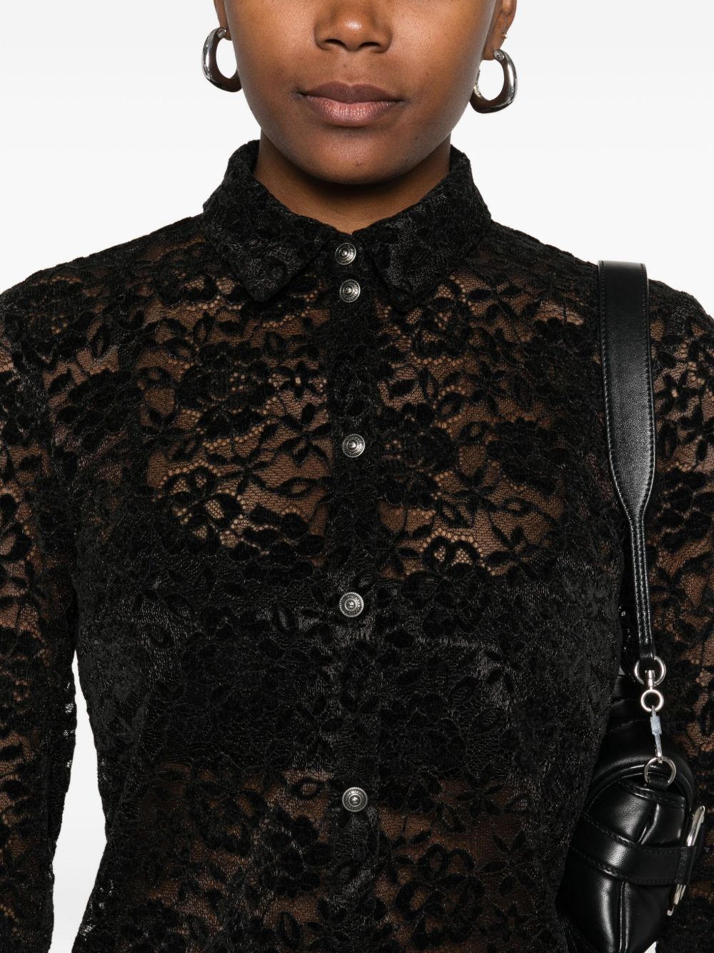 VERSACE JEANS COUTURE Chic Women's Tailored Button-Up Shirt