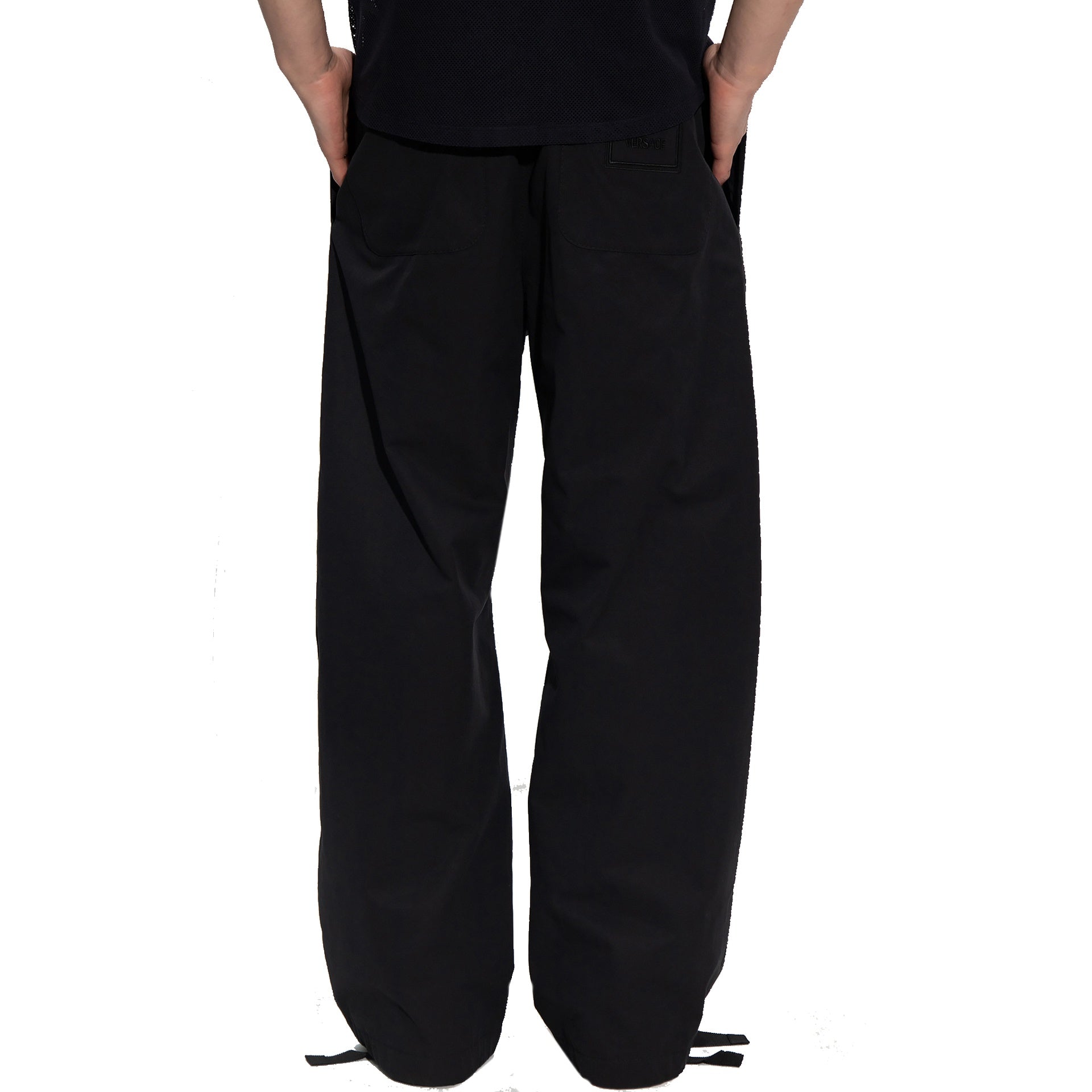 VERSACE Luxury Cotton Trousers for Men - Fall Winter Collection