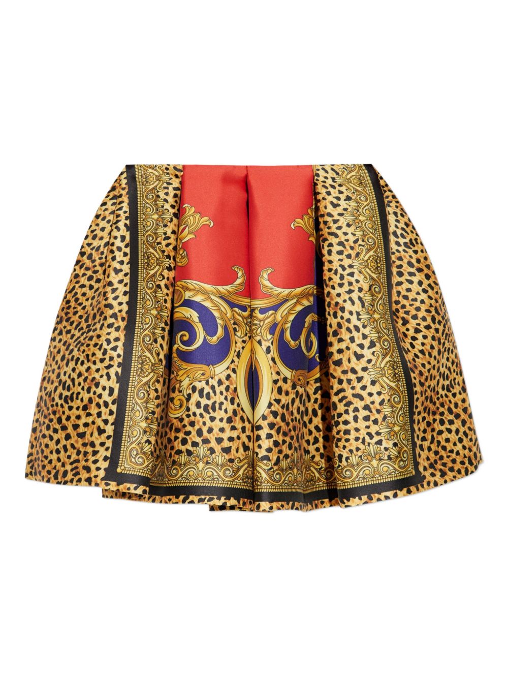 VERSACE Voluminous Baroque Mini Skirt