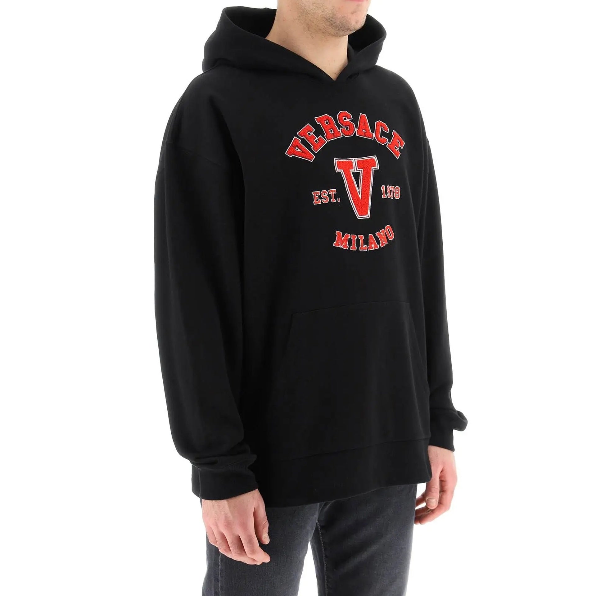 VERSACE Varsity Hooded Sweatshirt