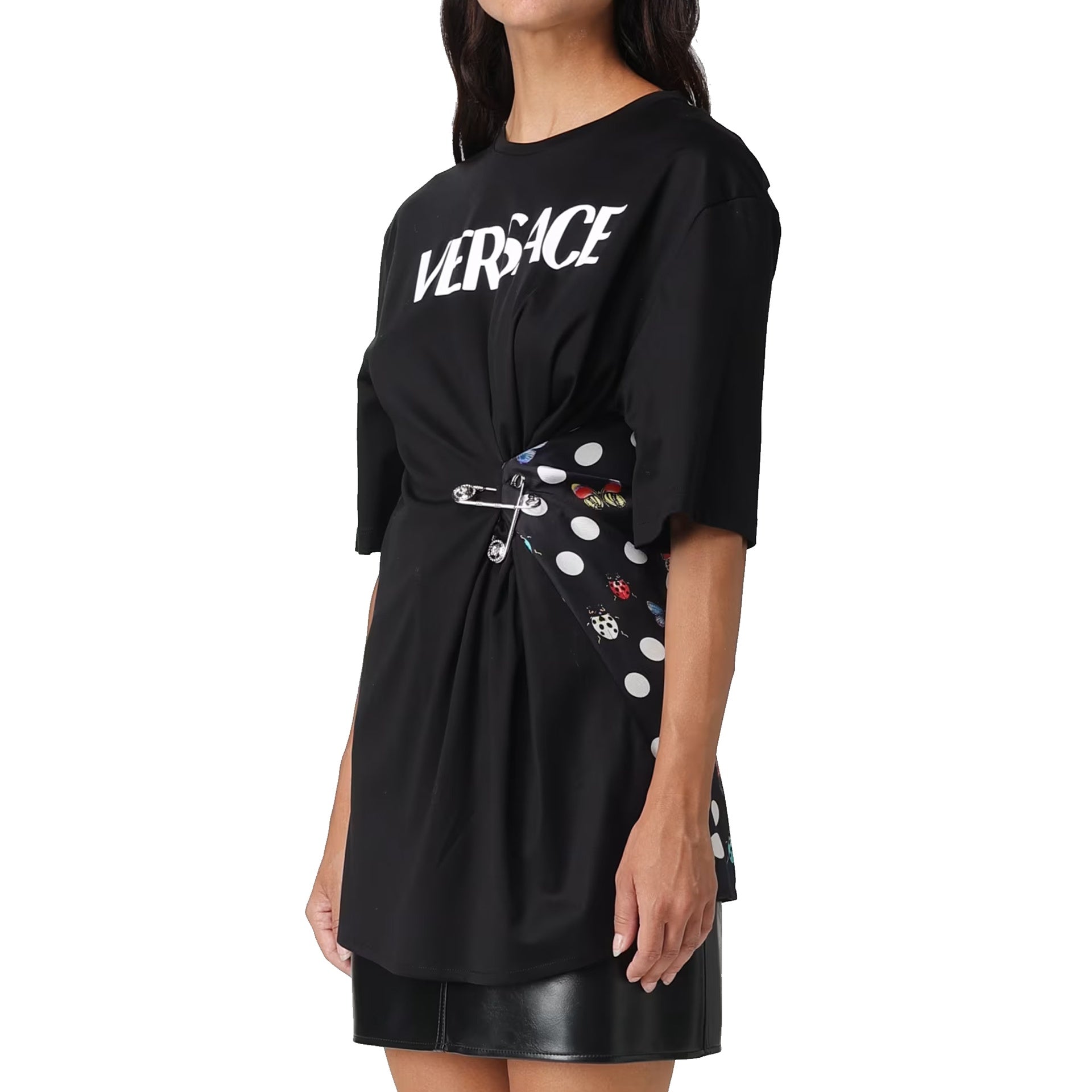 VERSACE Butterfly Print T-shirt - Size 40