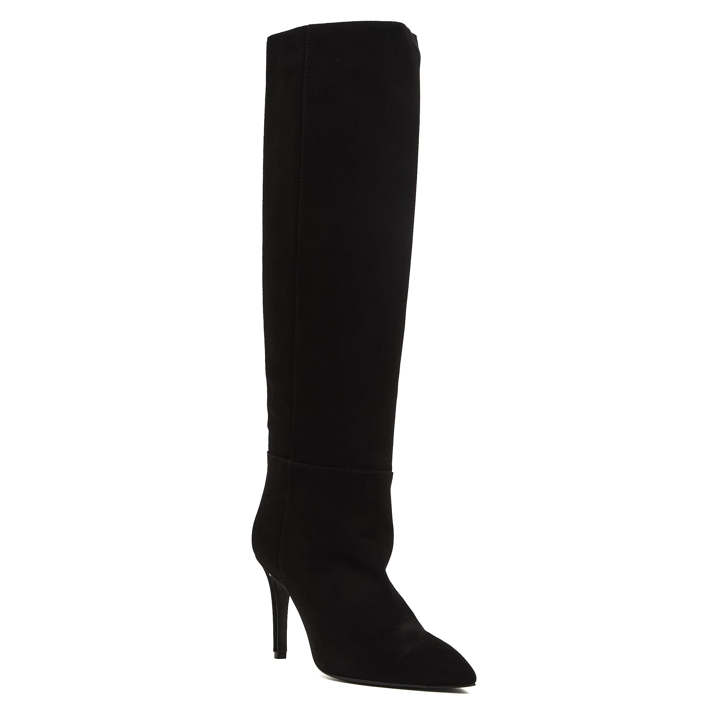 VIA ROMA 15 Chic Suede Stiletto Ankle Boots with 90mm Heel