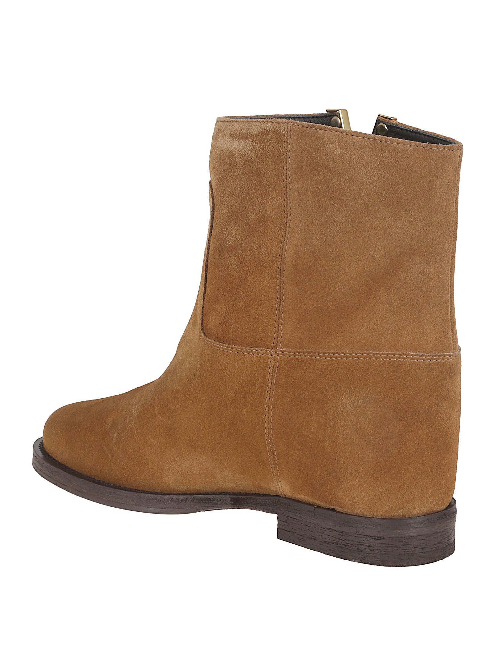 VIA ROMA 15 Elegant Ankle Boots with Internal Wedge - FW25