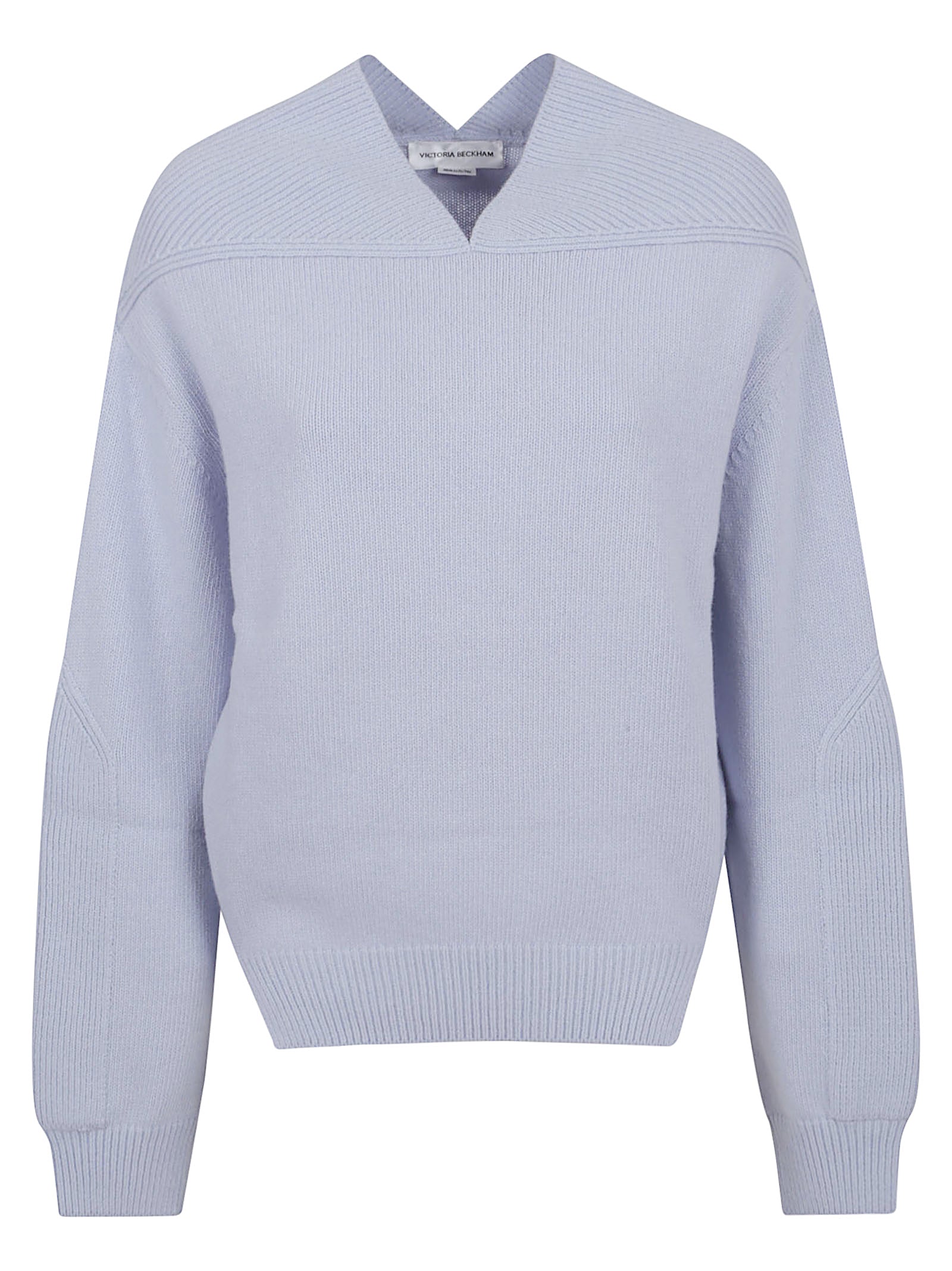 VICTORIA BECKHAM Relaxed Fit V-Neck Jumper