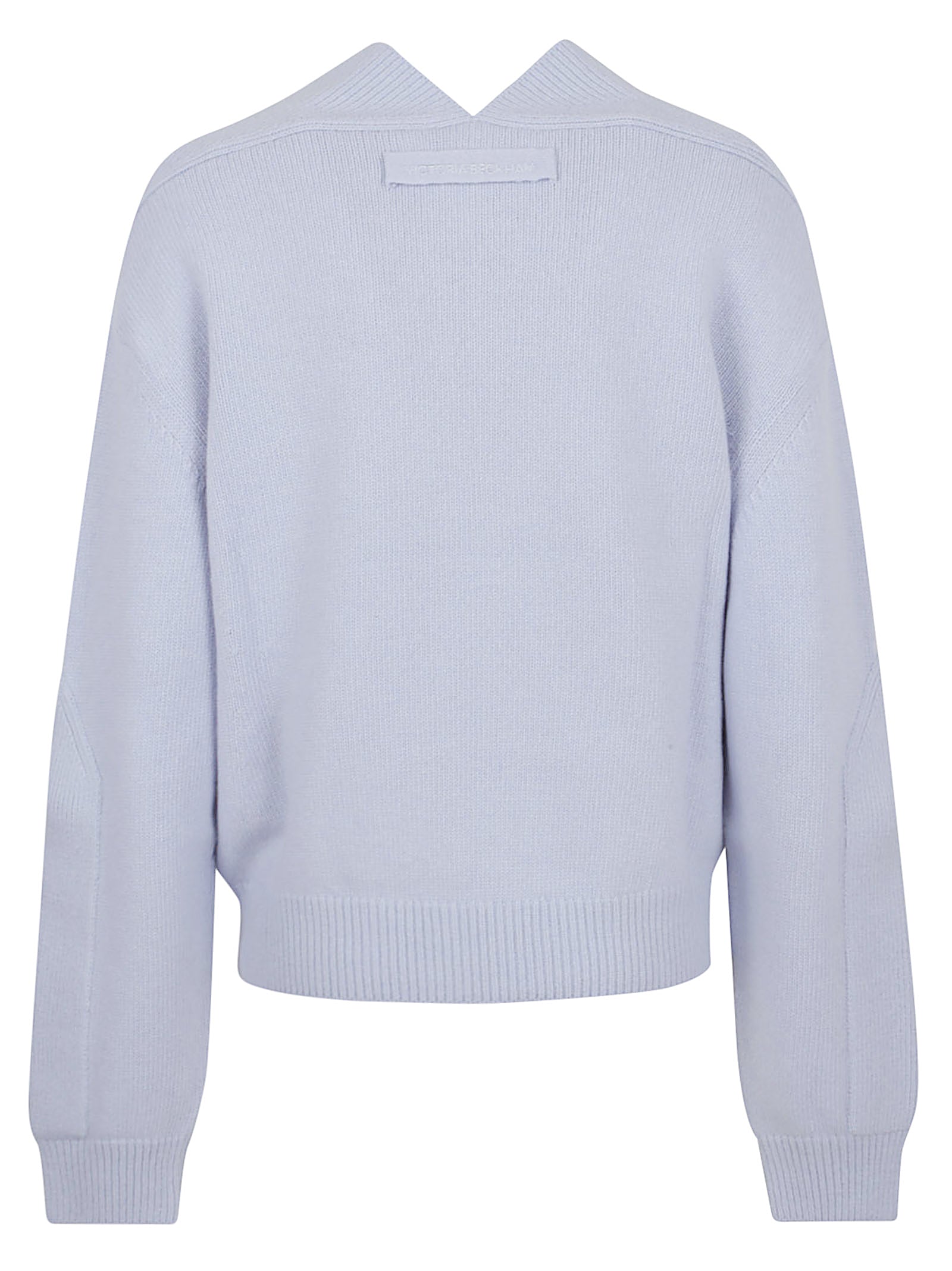 VICTORIA BECKHAM Relaxed Fit V-Neck Jumper