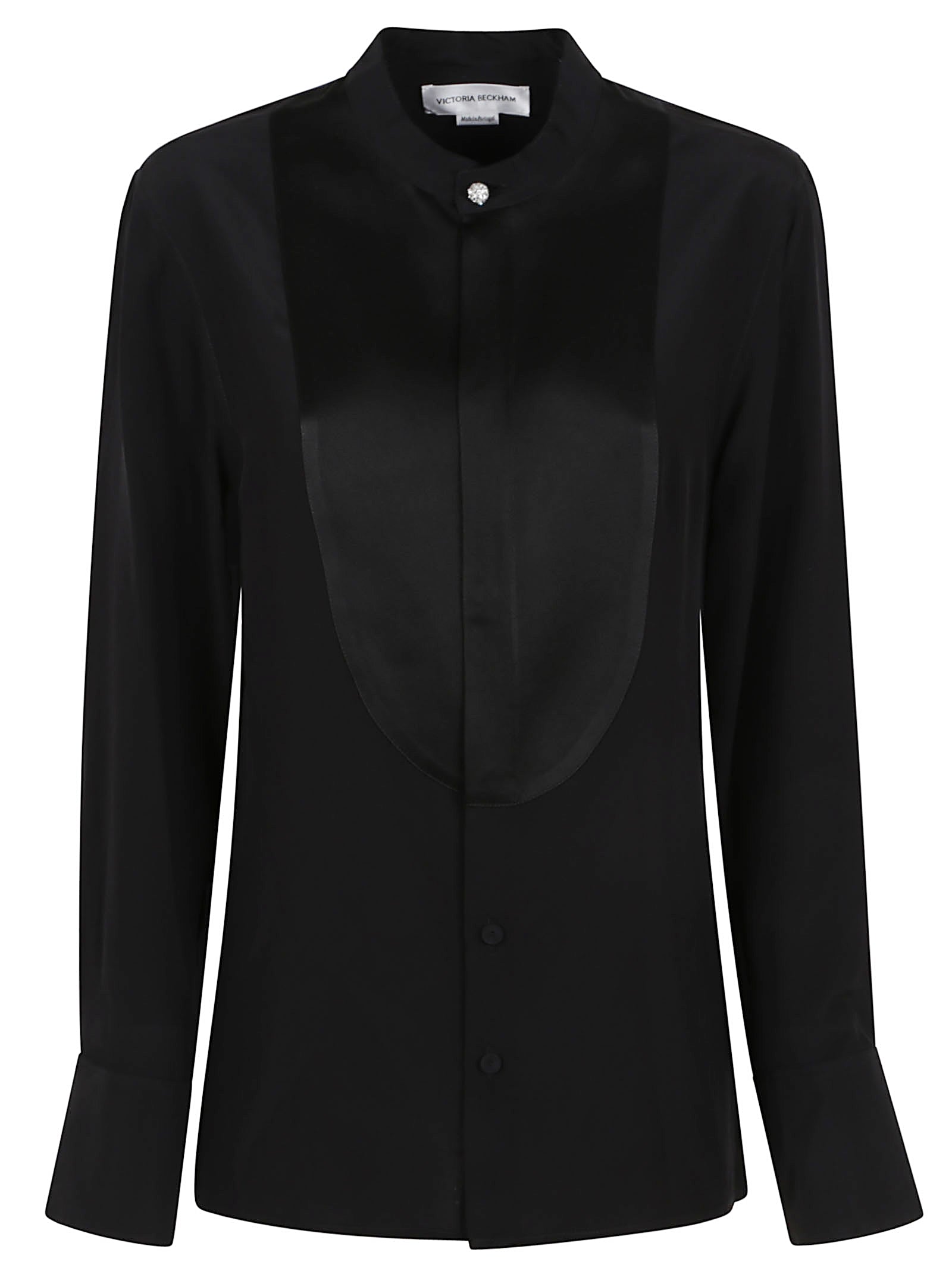 VICTORIA BECKHAM Elegant Silk Shirt for Women - Fall/Winter 25/26