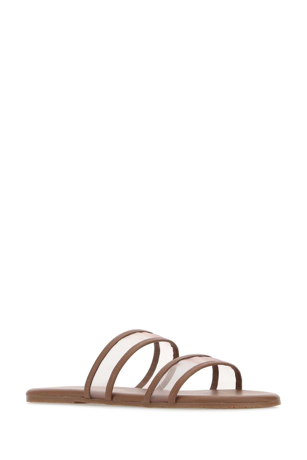 TKEES Leather Viv Slippers for Women