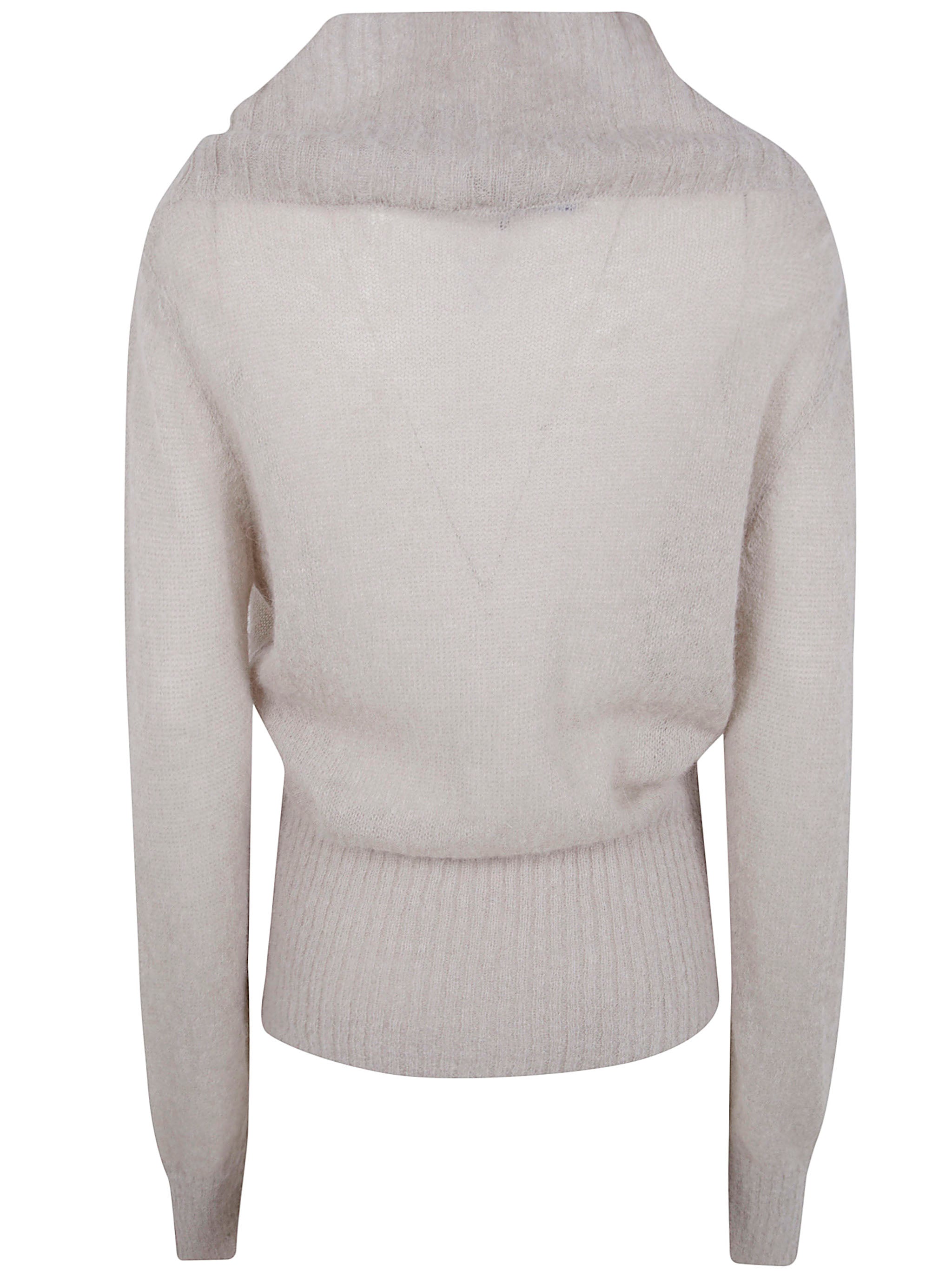 PALOMA WOOL High Neck Mohair Blend Sweater