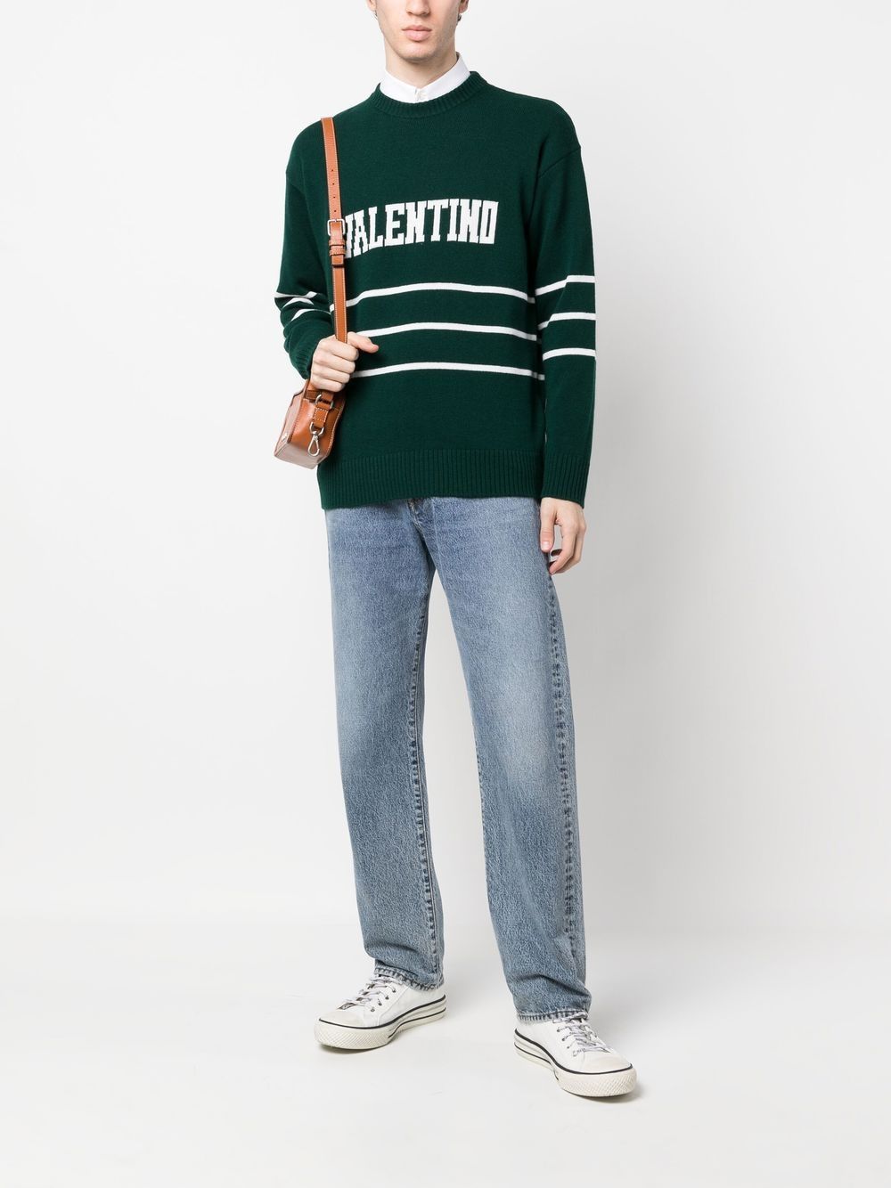 VALENTINO Regular Fit Men's Mini Knit Sweater