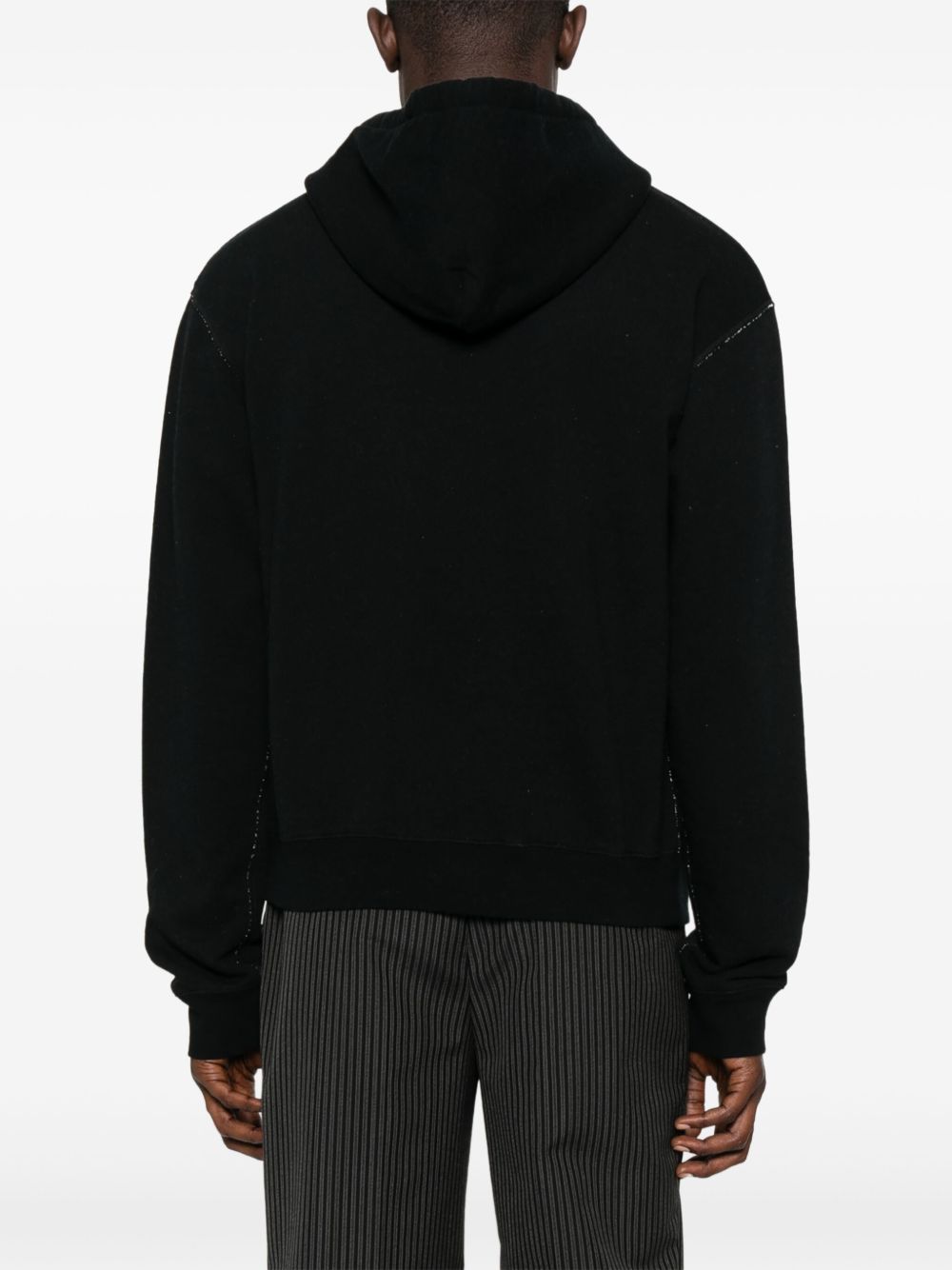 VALENTINO Graphic Print Drawstring Hoodie for Men