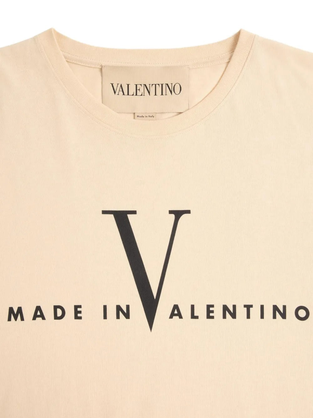 VALENTINO GARAVANI Men's Regular Fit Cotton T-Shirt with Made in Print