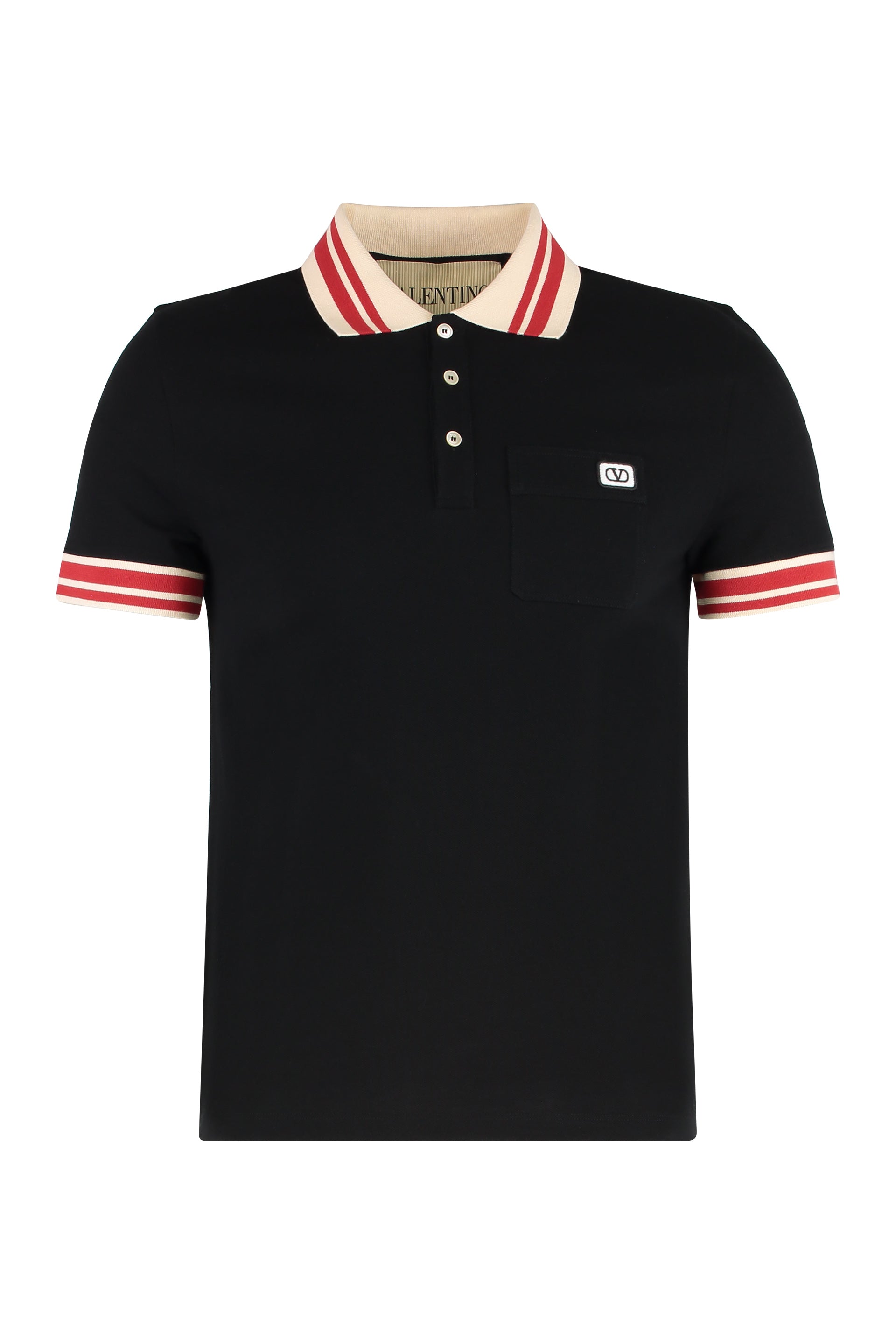 VALENTINO Signature Polo Shirt for Men - FW25 Collection