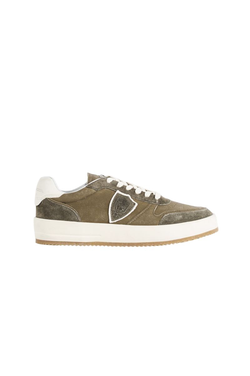 PHILIPPE MODEL PARIS Men's Low Sneakers - Soft Leather Design