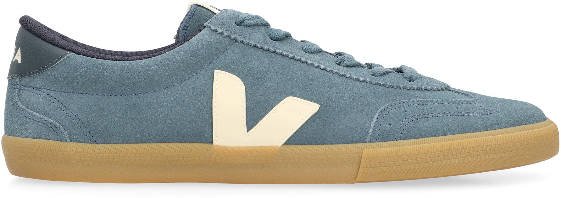 VEJA Men's Low-Top Volley Sneakers - Elegant Suede Design
